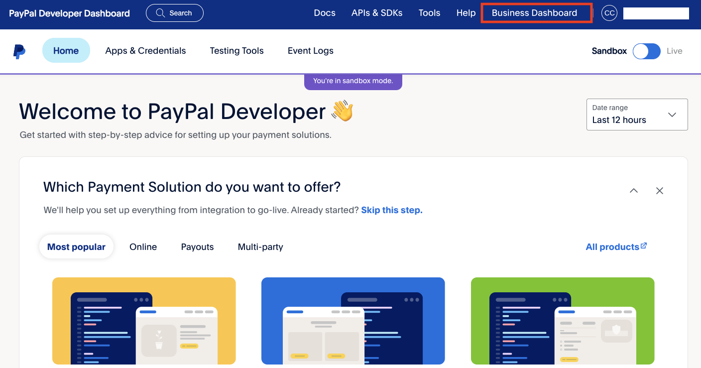 Paypal商家帳戶申請教學